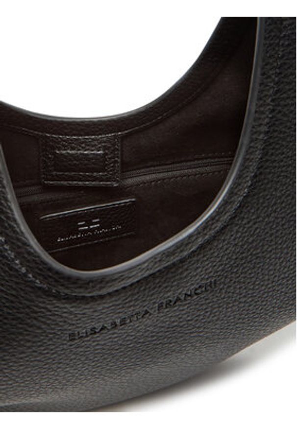 Elisabetta Franchi Torebka BS-86A-52E2-V540 Czarny. Kolor: czarny. Materiał: skórzane