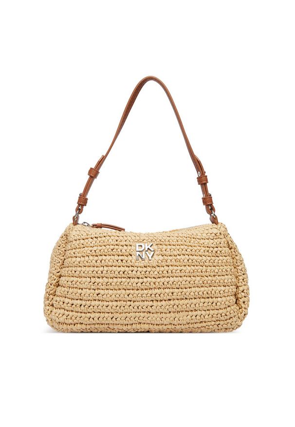 Torebka DKNY. Kolor: beżowy