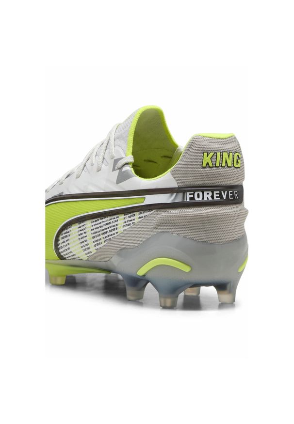 Puma - Buty piłkarskie unisex KING ULTIMATE FOREVER FG/AG PUMA. Kolor: zielony, wielokolorowy, szary. Szerokość cholewki: normalna. Sport: piłka nożna