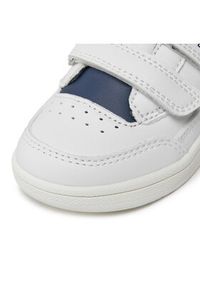TOMMY HILFIGER - Tommy Hilfiger Sneakersy Stripes Low Cut Velcro Sneaker T1X9-33339-1355 M Biały. Kolor: biały. Materiał: skóra #6