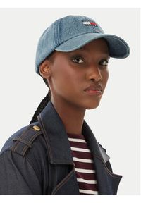Tommy Jeans Czapka z daszkiem Tjw Heritage Denim Cap AW0AW18578 Niebieski. Kolor: niebieski. Materiał: bawełna #3