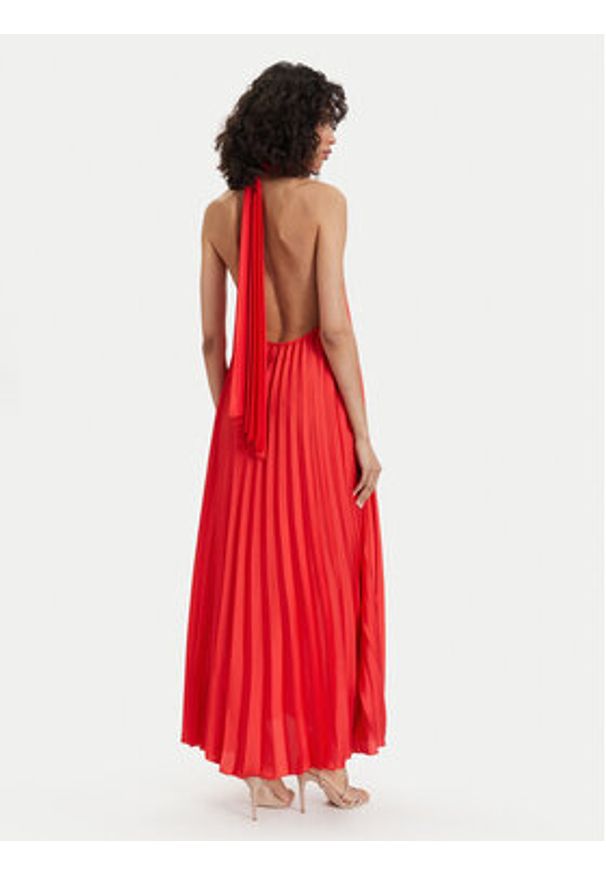 ACCESS FASHION Sukienka wieczorowa 63-3316-357 Czerwony Relaxed Fit. Kolor: czerwony. Materiał: syntetyk. Styl: wizytowy