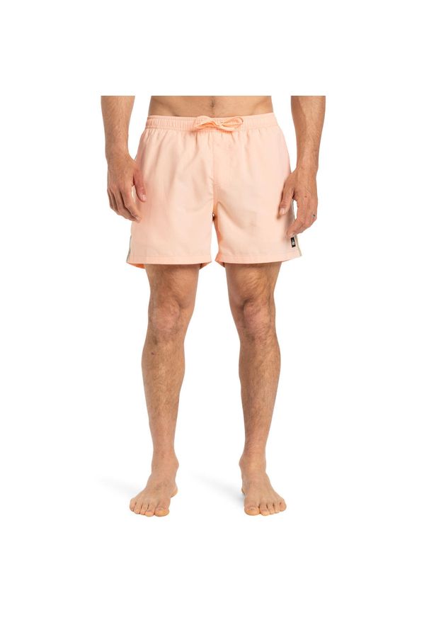 Quiksilver - Szorty kąpielowe dla Mężczyzn EVERYDAY BEACH 15". Kolor: różowy. Materiał: poliester, materiał. Styl: sportowy