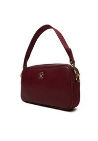TOMMY HILFIGER - Tommy Hilfiger Torebka AW0AW16894 Bordowy. Kolor: czerwony. Materiał: skórzane #3