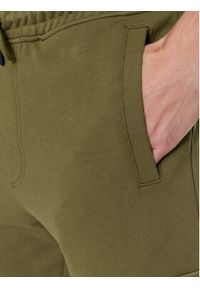 BOSS - Boss Spodnie dresowe Seteam 50507886 Zielony Relaxed Fit. Kolor: zielony. Materiał: bawełna