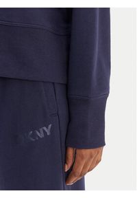 DKNY Sport Bluza DP6T1561 Granatowy Oversize. Kolor: niebieski. Materiał: bawełna. Styl: sportowy #2