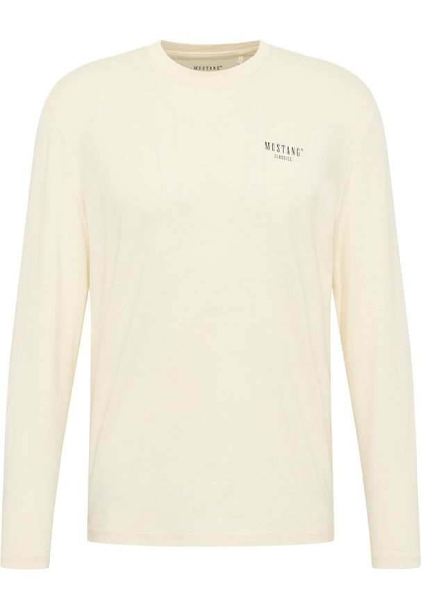 Męski Longsleeve Mustang Style Asheville Light Gray 1015844 3003. Długość rękawa: długi rękaw