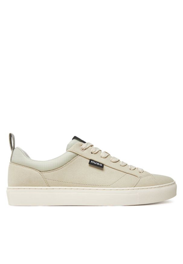 Hugo - HUGO Sneakersy Morrie 50548503 Beżowy. Kolor: beżowy. Materiał: skóra