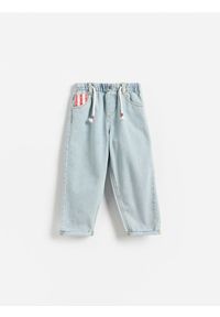 Reserved - Jeansy relaxed fit - niebieski. Kolor: niebieski. Materiał: jeans #1