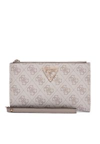 Guess Duży Portfel Damski Laurel II Slg SWSG74 59157 Beżowy. Kolor: beżowy. Materiał: skóra