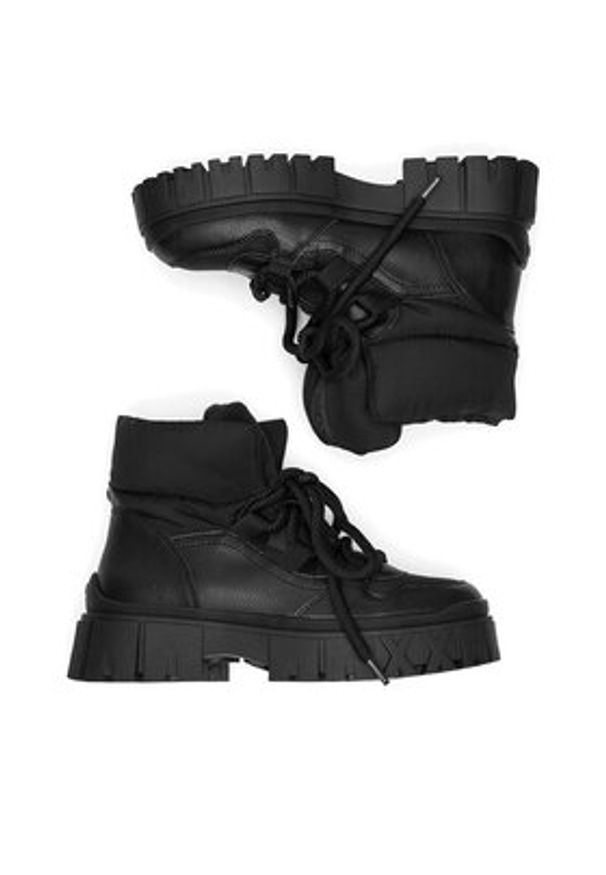 MEXX Trapery MI001713343W Czarny. Kolor: czarny. Materiał: materiał