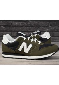 Buty męskie sportowe New Balance. Kolor: czarny, zielony, biały, wielokolorowy. Sport: turystyka piesza