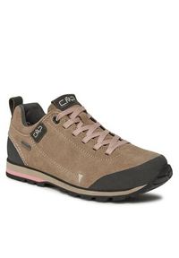 CMP Trekkingi Elettra Low Wmn Hiking Shoe Wp 38Q4616 Beżowy. Kolor: beżowy. Materiał: skóra, zamsz