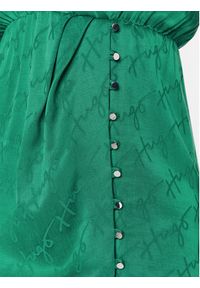 Hugo Sukienka koktajlowa 50486307 Zielony Regular Fit. Kolor: zielony. Styl: wizytowy #2
