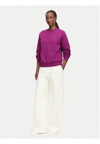 Lacoste Bluza SF5270 Różowy Regular Fit. Kolor: różowy. Materiał: bawełna #3