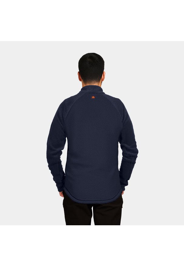 Bluza Primaloft męska Alpinus Bjoreio. Kolor: niebieski. Materiał: polar. Technologia: Primaloft. Sport: turystyka piesza