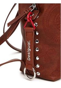 Desigual Plecak Dejavu Sumy Mini 25SAKP02 Brązowy. Kolor: brązowy. Materiał: skóra #4