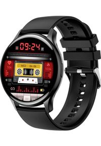 Smartwatch Rubicon SmartWatch Rubicon RNCF11 czarny BT Call Amoled. Rodzaj zegarka: smartwatch. Kolor: czarny