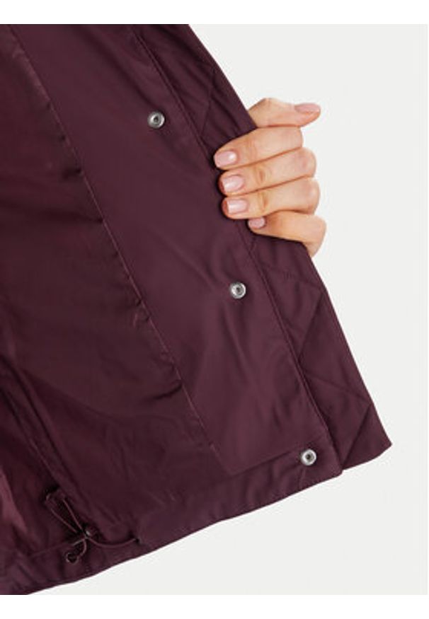 Vero Moda Kurtka zimowa Greta Kylie 10311315 Fioletowy Regular Fit. Kolor: fioletowy. Materiał: skóra. Sezon: zima