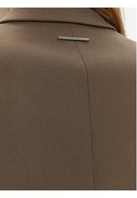 Calvin Klein Marynarka K20K206715 Brązowy Regular Fit. Kolor: brązowy. Materiał: syntetyk