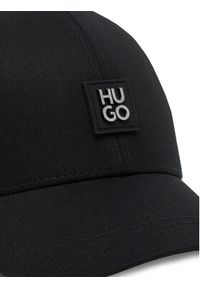 Hugo - HUGO Czapka z daszkiem Jake 50539554 Czarny. Kolor: czarny. Materiał: materiał, bawełna #3