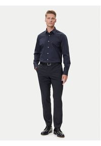 BOSS Koszula H-Joe 50549923 Granatowy Regular Fit. Kolor: niebieski. Materiał: bawełna #3