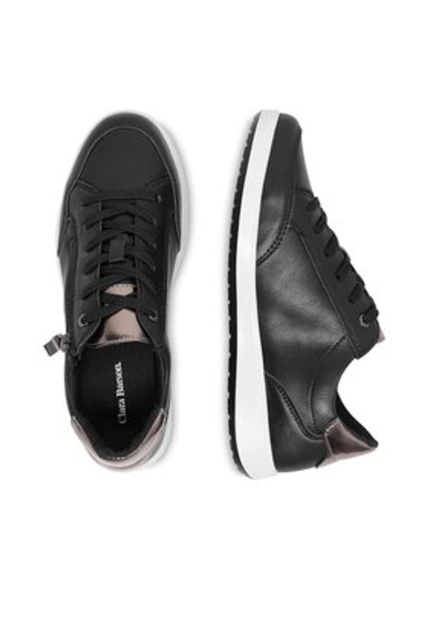 Clara Barson Sneakersy WYL3761-1 Czarny. Kolor: czarny. Materiał: syntetyk