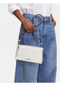 MICHAEL Michael Kors Torebka 32H3G8EC7L Biały. Kolor: biały. Materiał: skórzane #3