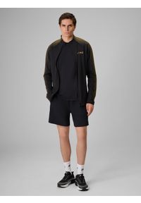 4f - 4F Spodenki treningowe szybkoschnące męskie 4F x Robert Lewandowski - czarne XL. Kolor: czarny. Materiał: materiał. Długość: krótkie. Sezon: lato. Sport: piłka nożna, fitness, bieganie #1