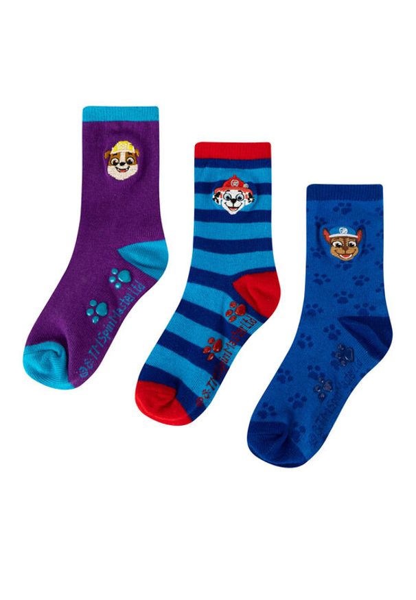 PAW PATROL - Paw Patrol Zestaw 2 par wysokich skarpet dziecięcych ACCCS-SS24-511PAW Niebieski. Kolor: niebieski