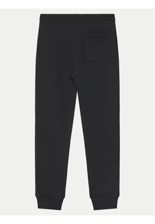 Calvin Klein Jeans Spodnie dresowe IU0IU00681 Czarny Regular Fit. Kolor: czarny. Materiał: bawełna