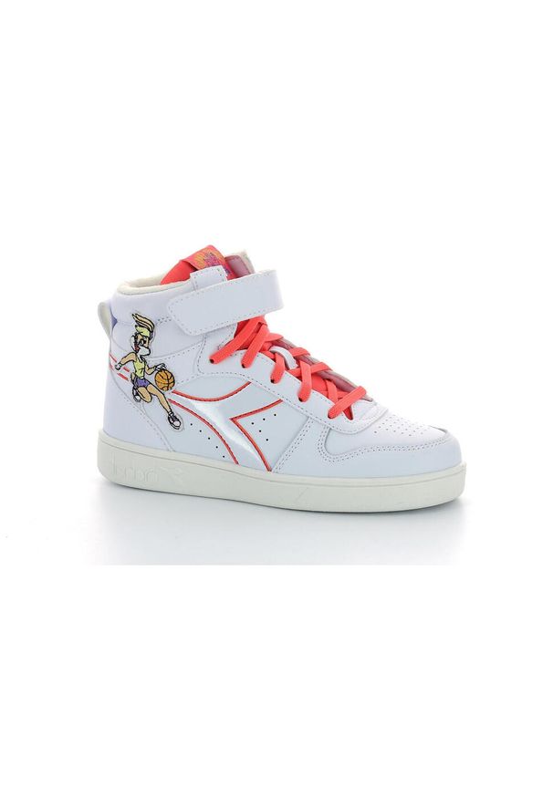 Diadora - Sneakersy dziecięce DIADORA MAGIC BASKET MID LOLA PS 32. Kolor: biały
