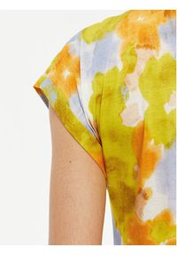 Marella T-Shirt Zum 2413941022 Kolorowy Regular Fit. Materiał: bawełna. Wzór: kolorowy