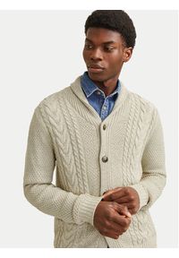 Jack & Jones Kardigan Craig 12258484 Écru Regular Fit. Materiał: syntetyk #2