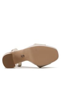 Steve Madden Sandały Lessa SM11001631-288 Écru. Materiał: skóra