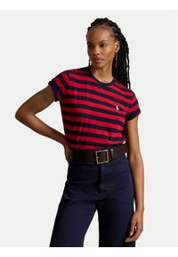 Polo Ralph Lauren T-Shirt 211B17779001 Niebieski Regular Fit. Typ kołnierza: polo. Kolor: niebieski. Materiał: bawełna #1