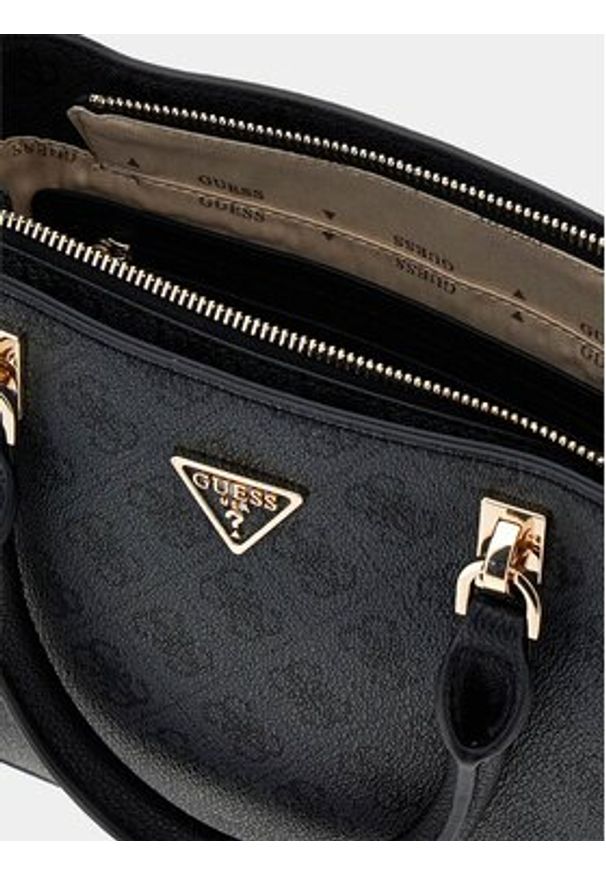 Guess Torebka 179054 Czarny. Kolor: szary. Materiał: skórzane