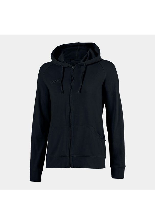 Bluza sportowa damska Joma Corinto z kapturem. Typ kołnierza: kaptur. Kolor: czarny