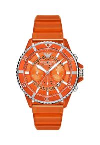 Emporio Armani zegarek męski kolor pomarańczowy. Kolor: pomarańczowy #1
