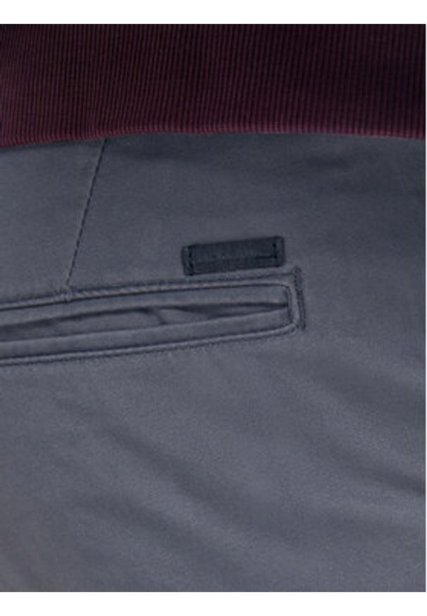 Jack & Jones - Jack&Jones Chinosy Jjimarco Jjbowie 12176042 Szary Slim Fit. Kolor: szary. Materiał: bawełna