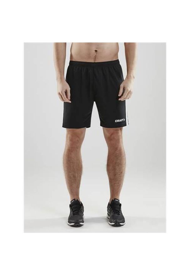 Spodnie treningowe męskie Craft Pro Control. Kolor: czarny. Długość: krótkie. Sport: fitness