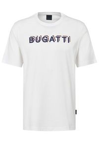 Bugatti T-Shirt 8350-75045C Biały Regular Fit. Kolor: biały. Materiał: bawełna #5