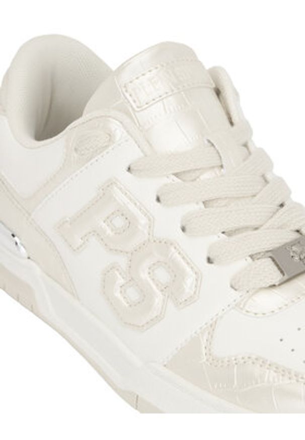 Plein Sport Sneakersy SAFS USC0934 SLE004N Biały. Kolor: biały. Materiał: materiał