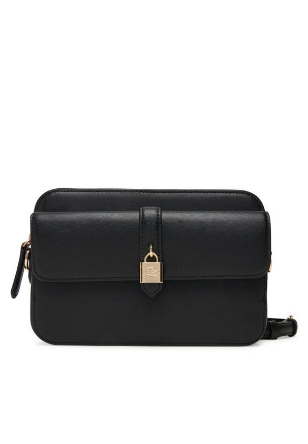 Karl Lagerfeld - KARL LAGERFELD Torebka A3W30153 Czarny. Kolor: czarny. Materiał: skórzane