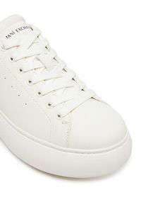 Armani Exchange Sneakersy XDX188 XV937 N480 Biały. Kolor: biały. Materiał: skóra #5