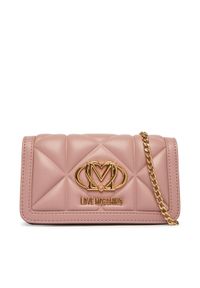 Love Moschino - LOVE MOSCHINO Torebka JC5640PP0OLC0600 Różowy. Kolor: różowy. Materiał: skórzane #1