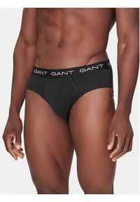 GANT - Gant Komplet slipów 900023001 Czarny. Kolor: czarny. Materiał: bawełna #4