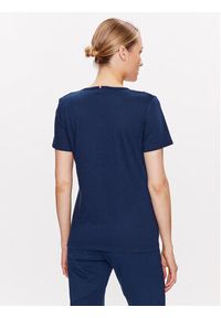 Le Coq Sportif T-Shirt 2310424 Granatowy Regular Fit. Kolor: niebieski. Materiał: bawełna #3