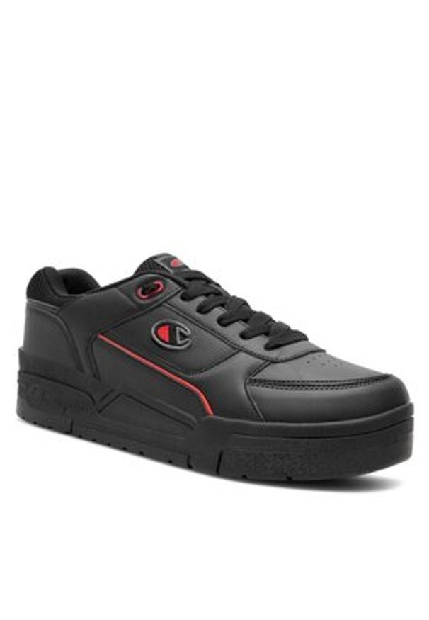 Champion Sneakersy Rebound Heritage Low Vintege Man S22030-KK011 Czarny. Kolor: czarny. Materiał: skóra