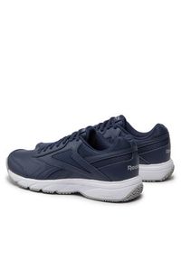 Reebok Sneakersy Work N Cushion 4.0 GW9688 Granatowy. Kolor: niebieski. Materiał: skóra